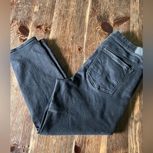 American Eagle Black Hi-Rise Skinny Jeans 18 SHORT